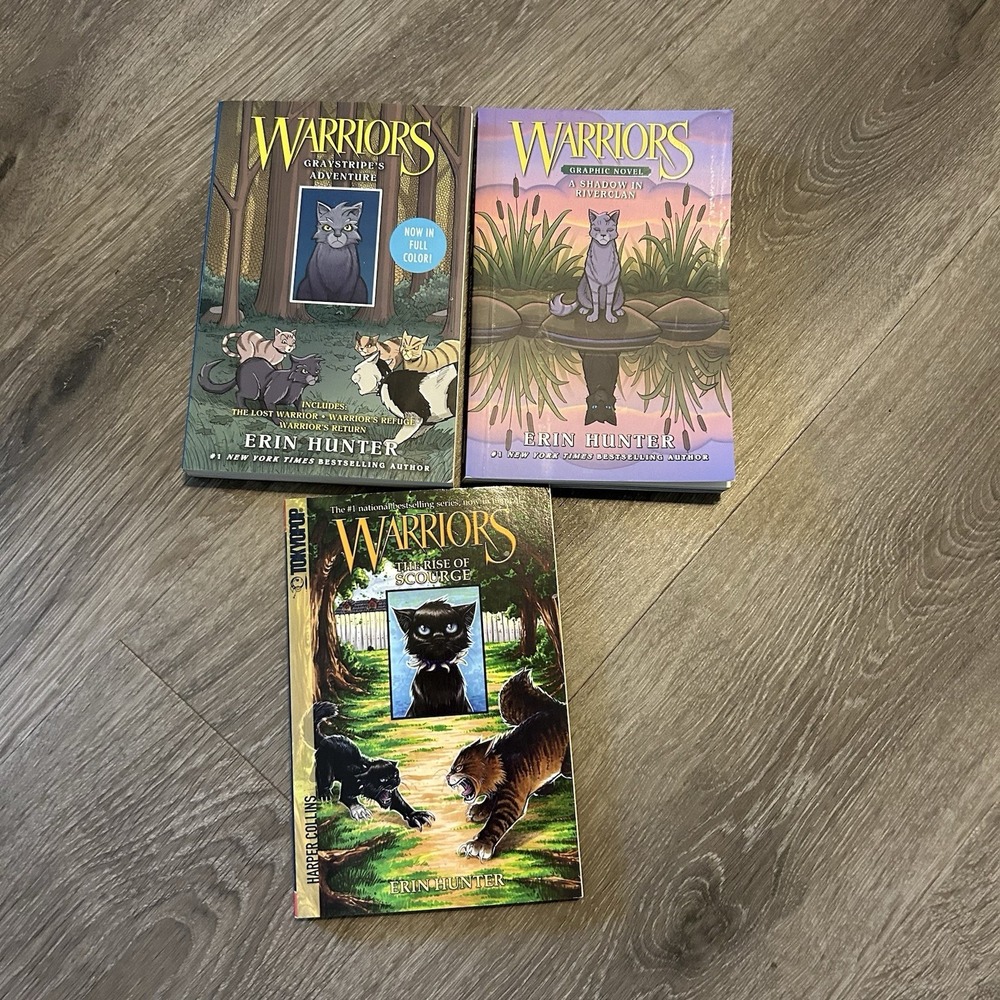 Warriors Erin Hunter: Manga Adventures 3 full-color comics books Graphic Novel